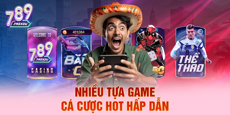 Các trò chơi cá cược hấp dẫn tại kuwin